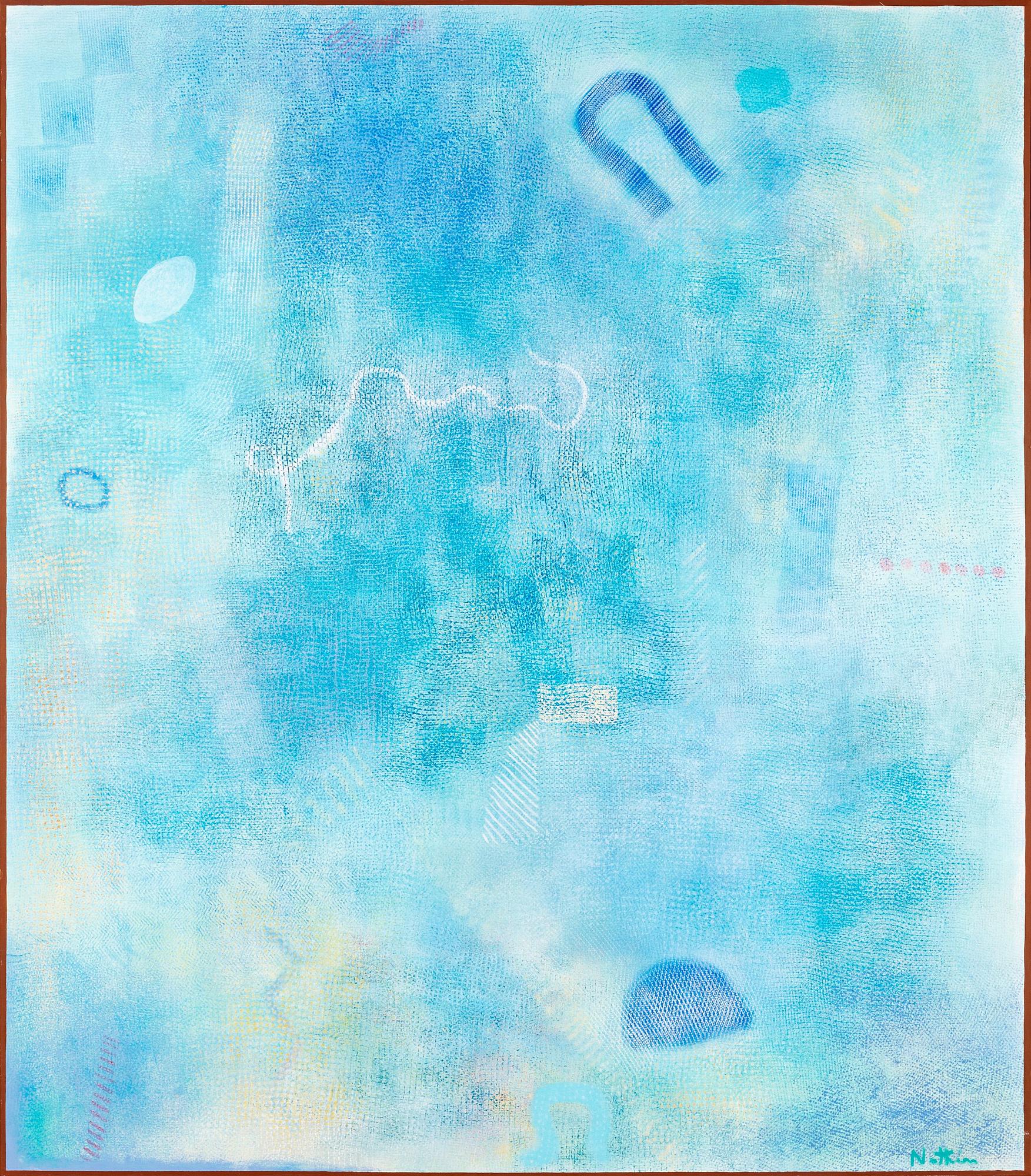 Robert Natkin, "The Poet".