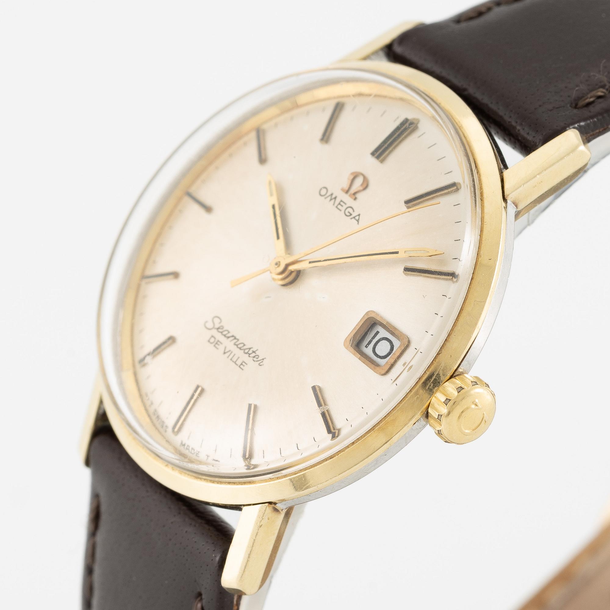 Omega, Seamaster, De Ville, wristwatch, 34 mm.