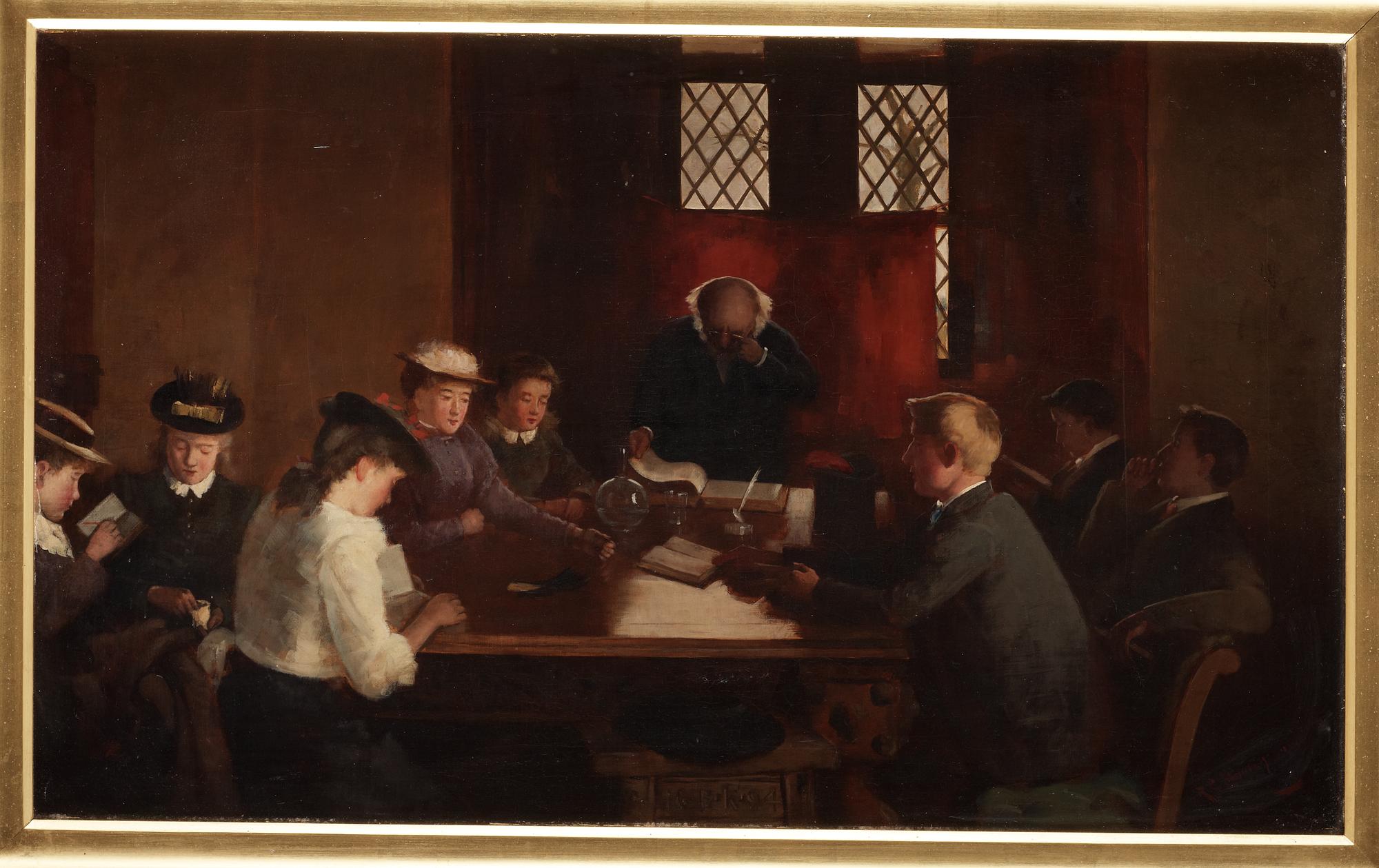 Robert Gemmell Hutchison, Föreläsningen.