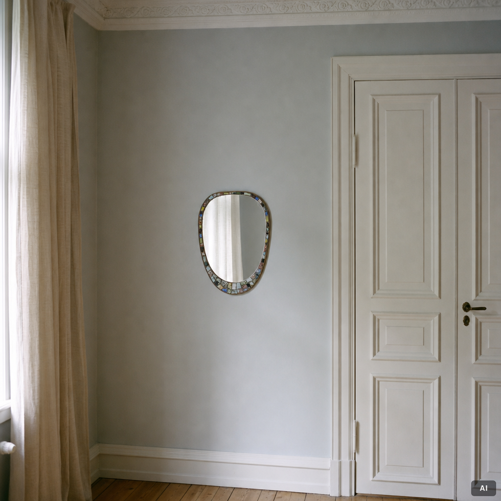 Mirror, 1950s–60s.