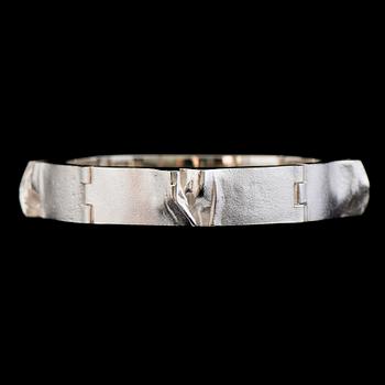 Björn Weckström, ARMBAND, silver. Lapponia 1971.