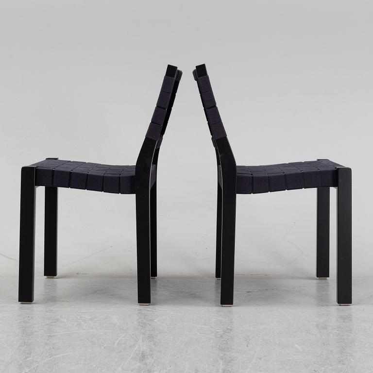 Alvar Aalto, stolar, ett par, modell "611", Artek.