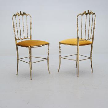 STOLAR, 2 st, Chiavari, Italien, 1900-talets mitt/andra hälft.
