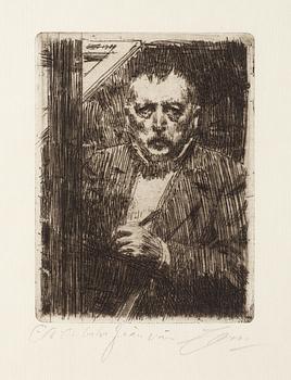 136. Anders Zorn, "Självporträtt 1911".