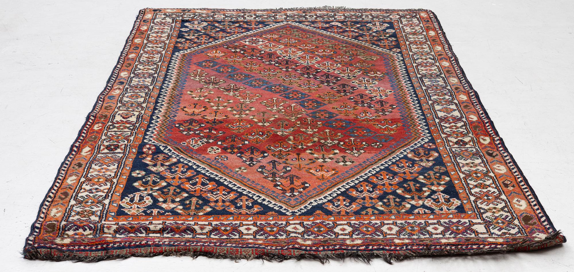 Carpet, Kashgai, approx. 257 x 156 cm.