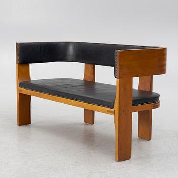 Stig Lönngren, a sofa, cabinetmaker Lars Larsson, HI-group, Stockholm, 1974.