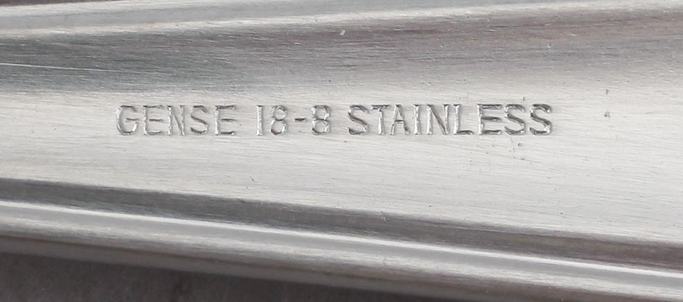 BESTICK, 68 delar, delar, stål, "Parad", design Sven-Arne Gillgren 1962, Gense.