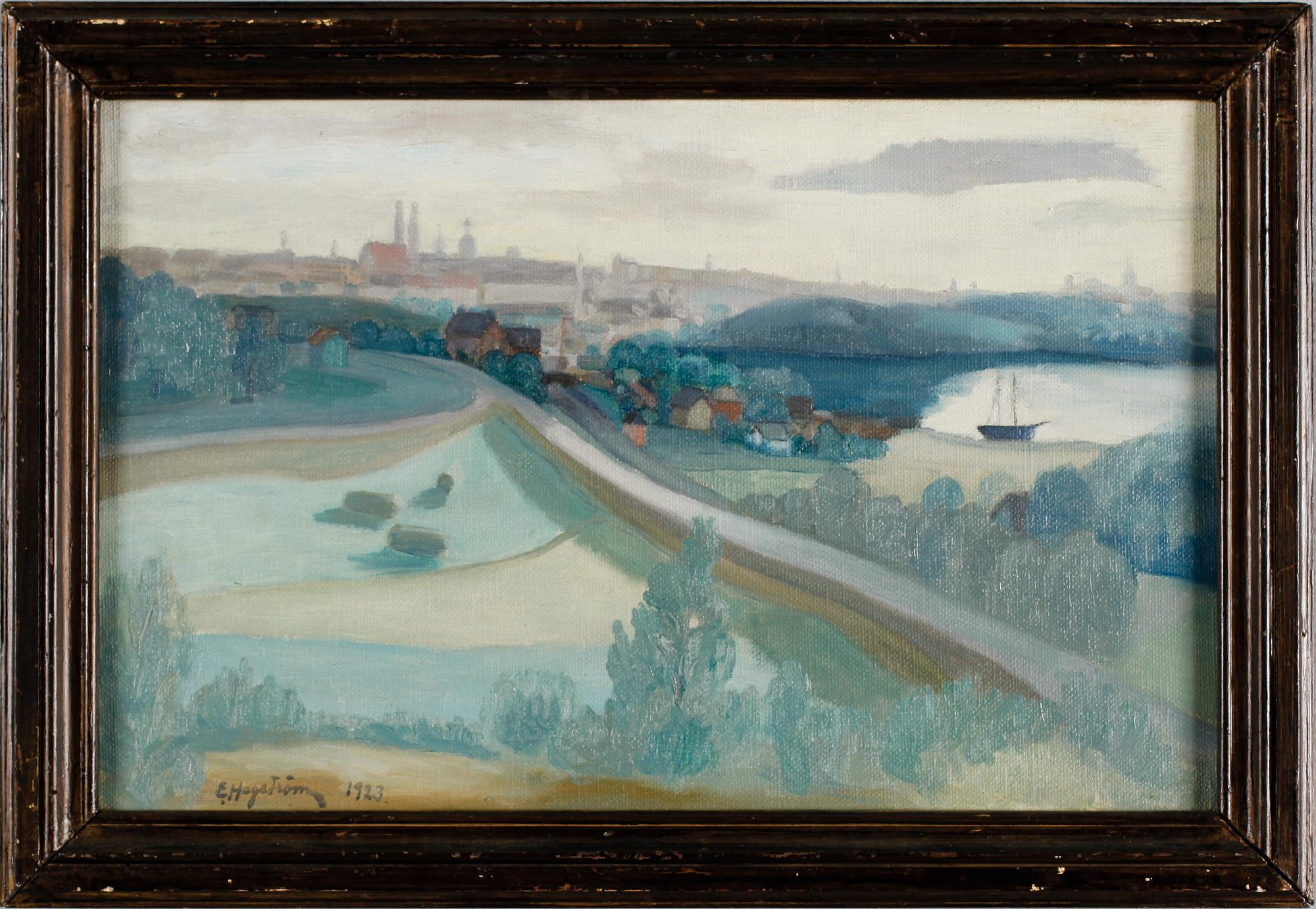 EMIL HAGSTRÖM, olja på duk, signerad och daterad 1923.