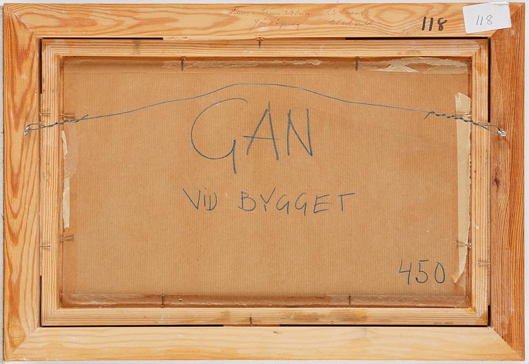 Gösta Adrian-Nilsson, "Vid bygget".