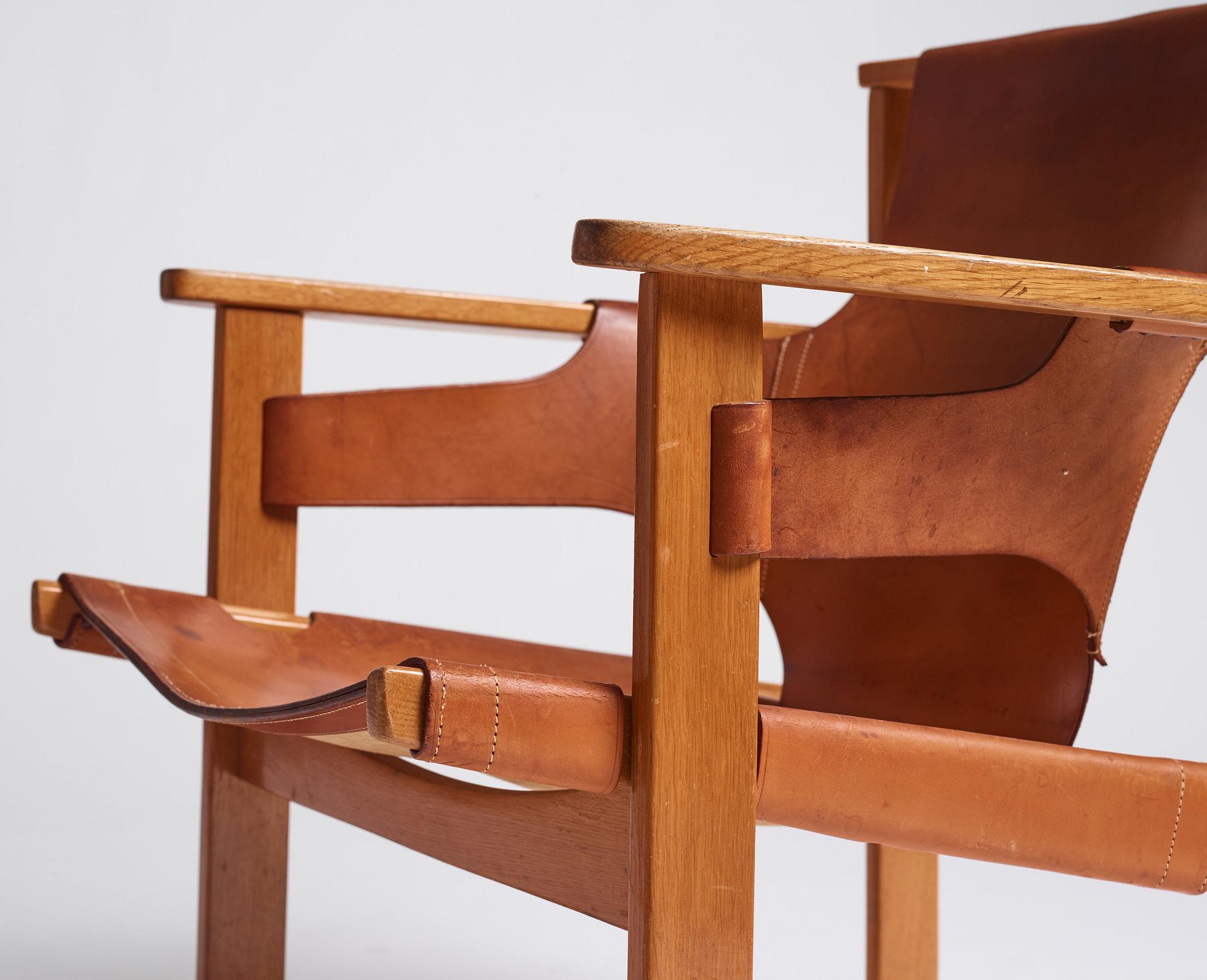 Carl-Axel Acking, A pair of 'Trienna' armchairs, 1950-60s.
