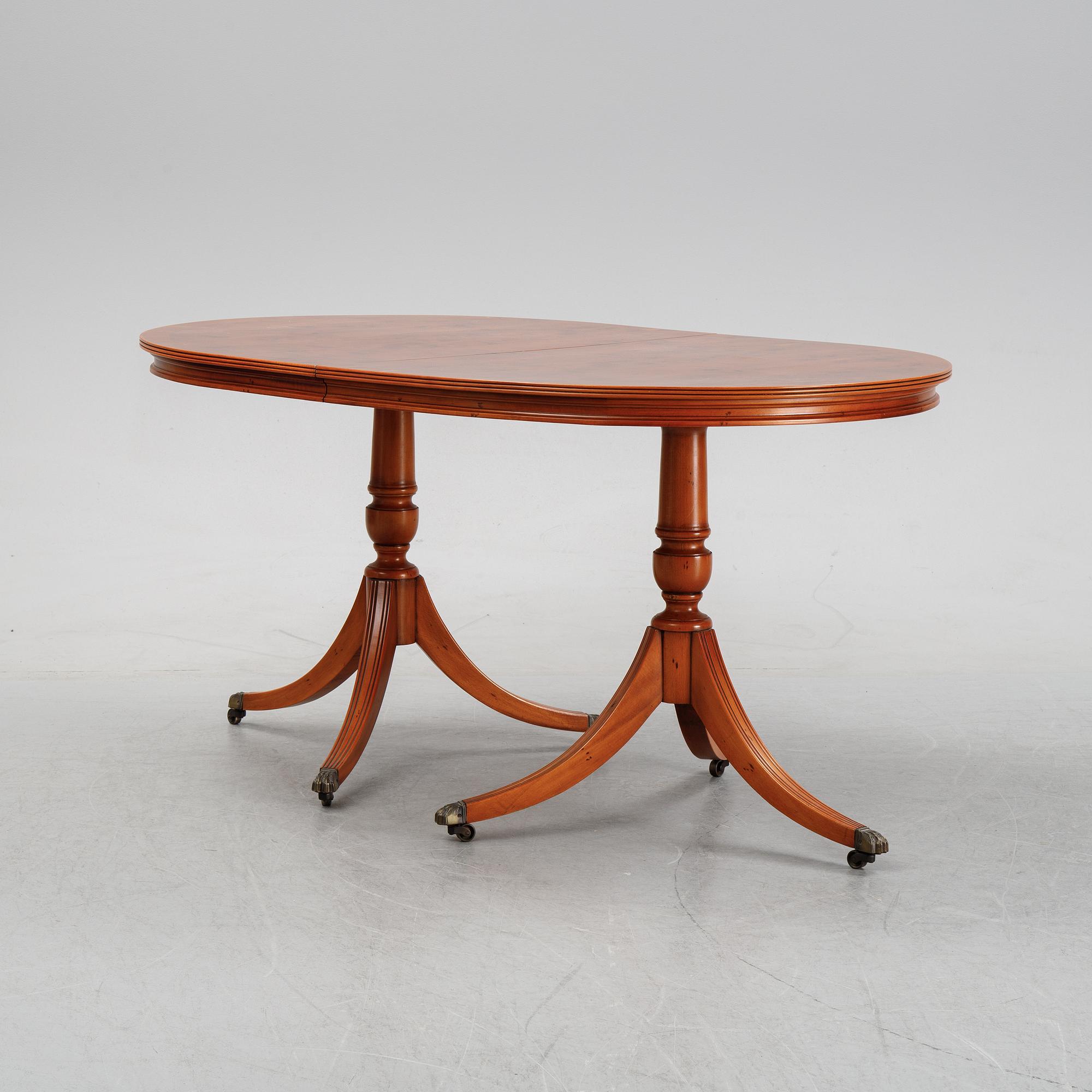 Matbord, regency-stil, 1900-tal.