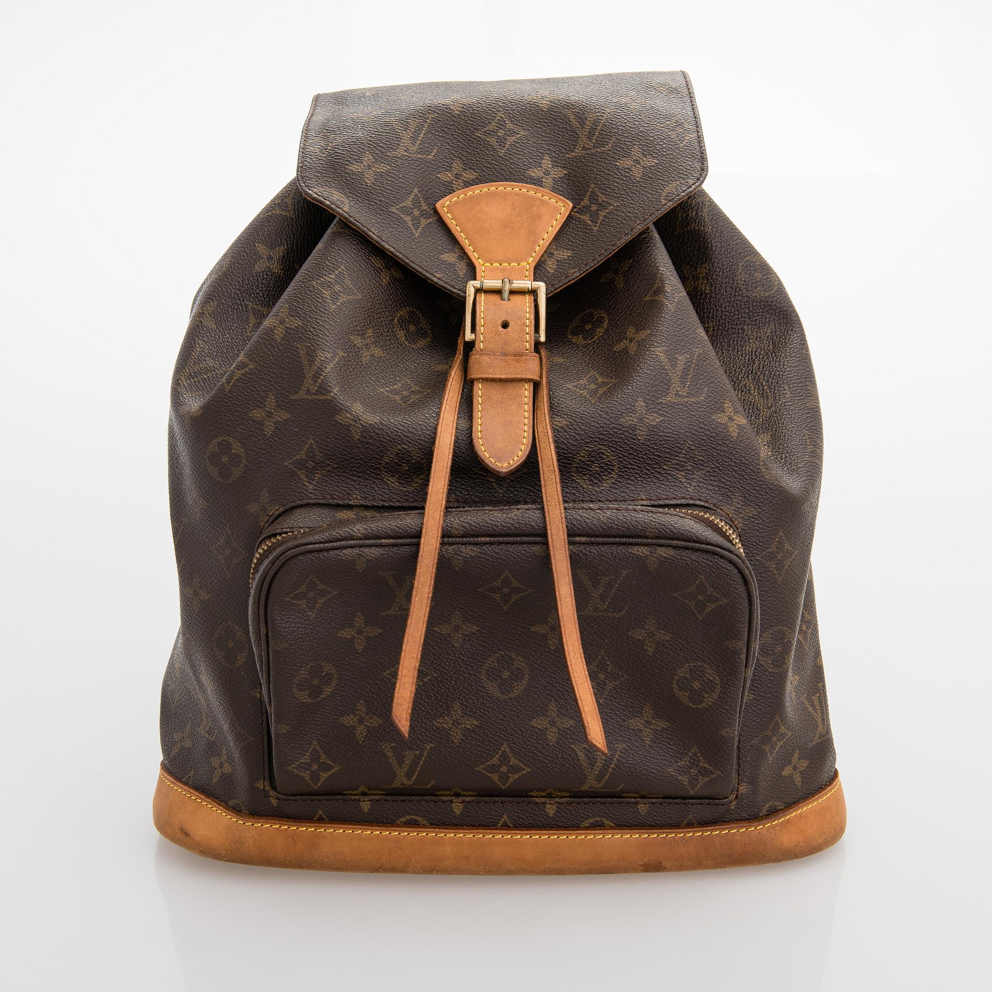 Louis Vuitton, Monogram Canvas Montsouris Backpack.