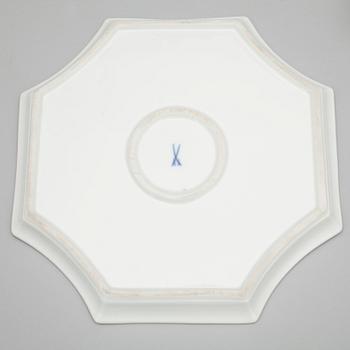 PARTI PORSLIN, 9 delar, Meissen, 1900-talets mitt / andra hälft.