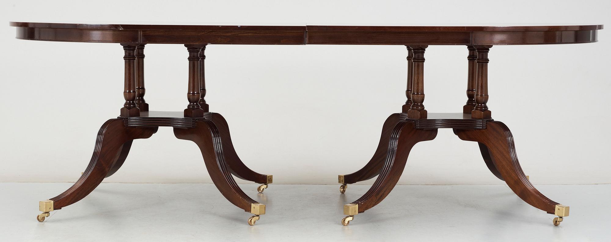 MATSALSBORD, 1900-talets andra hälft.