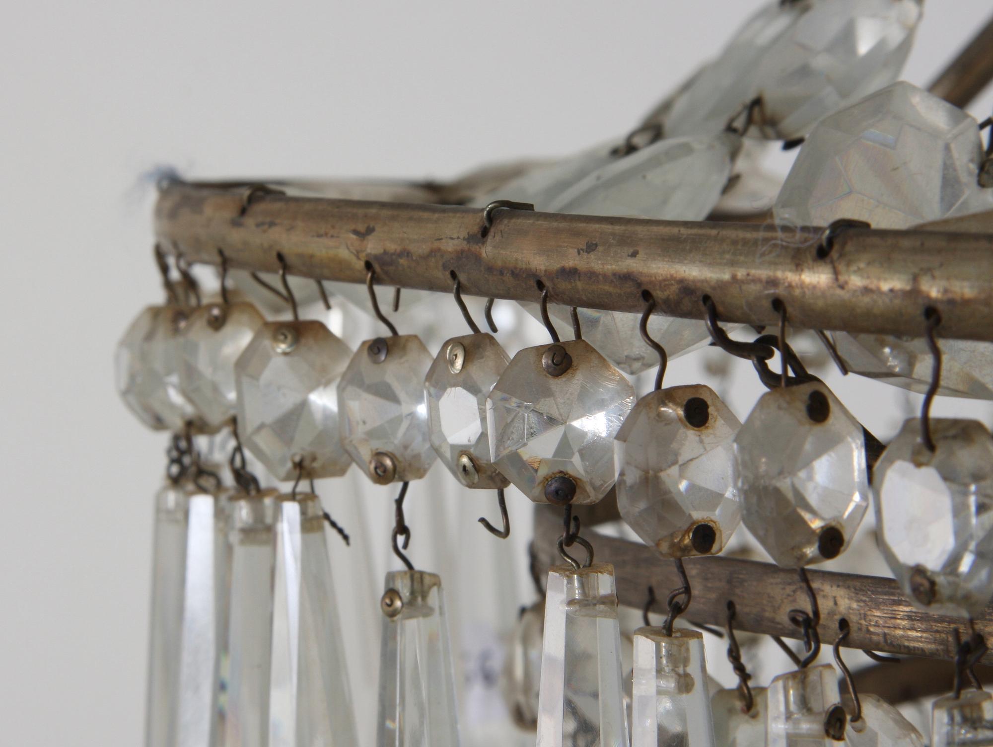 LJUSKRONA, gustaviansk stil, omkring 1900.