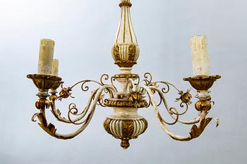 Taklampa Italien 1900-talets mitt.