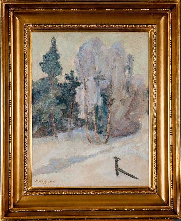 Pekka Halonen, MILD WINTER DAY IN TUUSULA.