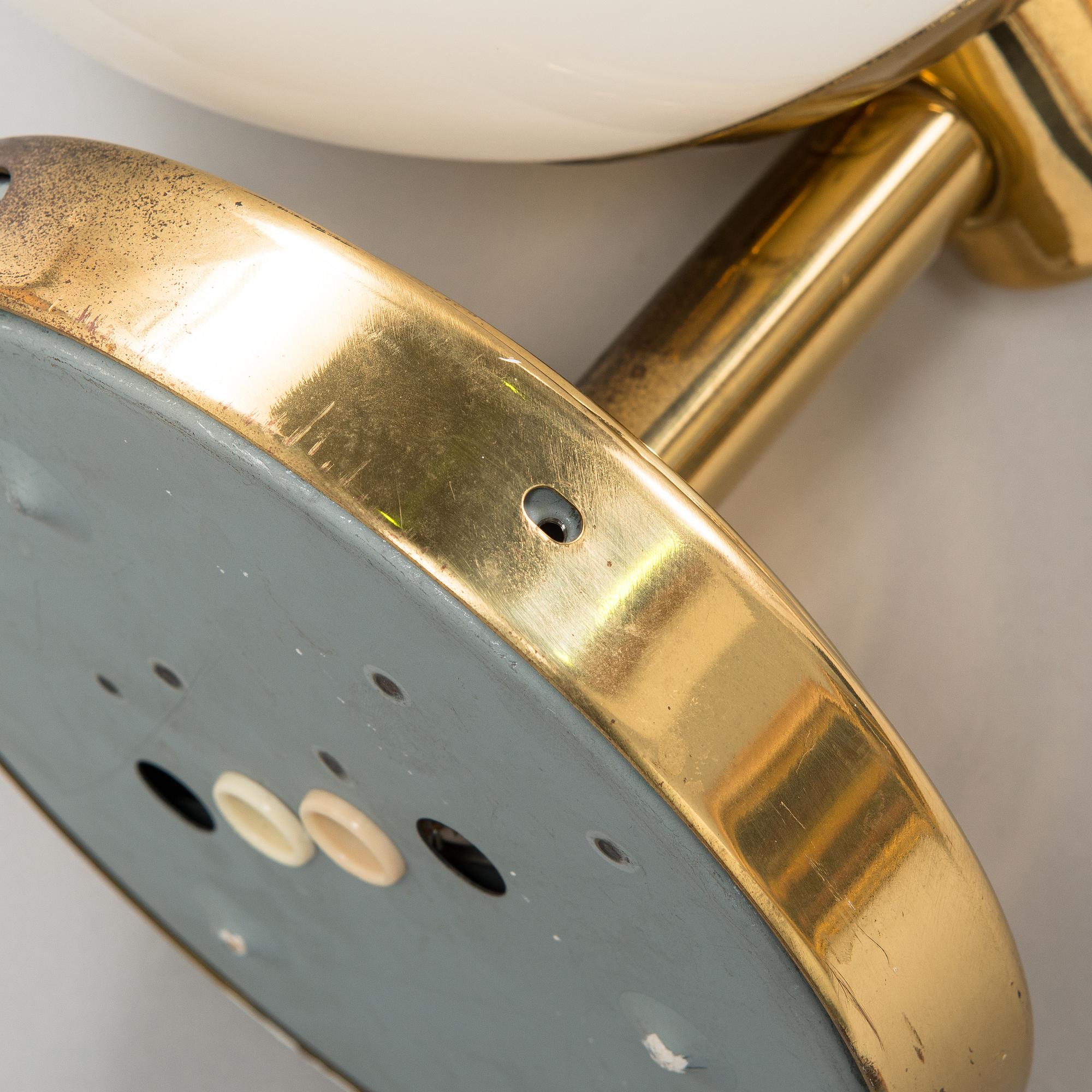 Klaus Michalik, A pair of 1980s wall lights, model 5586-25 for Thorn Orno.