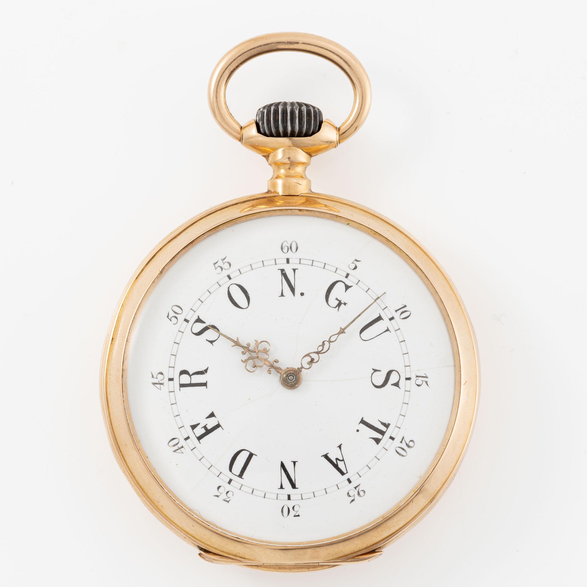 Halda, pocket watch, 50 mm.