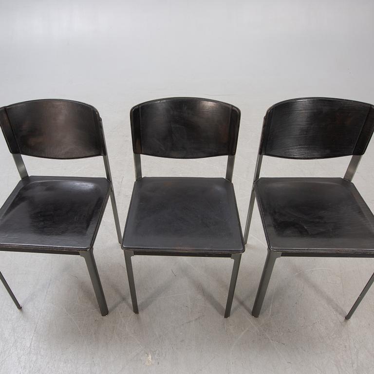 Matteo Grassi, Chairs, 3 pcs, Italy, second half of the 20th century.