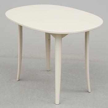 SIDOBORD/SOFFBORD, "Ovalen", Carl Malmsten, Carl Löfving & söner, Tibro, 1900-talets andra hälft.