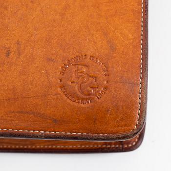 A leather 'Business' briefcase, Böle Tannery, numbered NO. 309 (of 360).