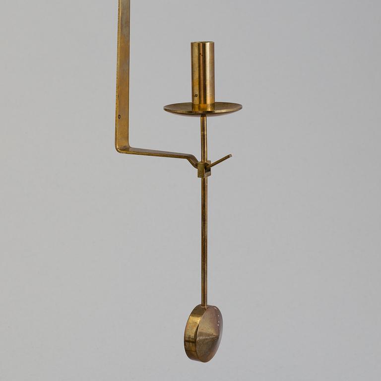 A set of two wall sconce by Pierre Forsell, Skultuna.