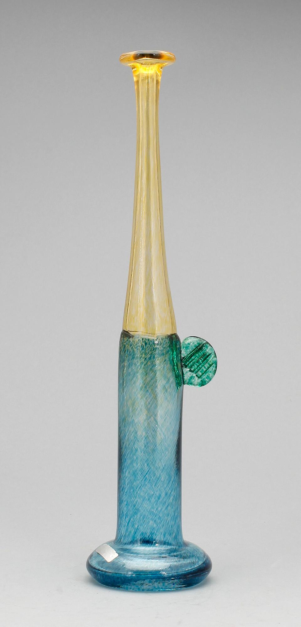 SKÅL SAMT VAS, glas, Bertil Vallien, Kosta, 1900-talets slut.