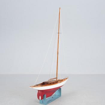 BÅTMODELL, 1900-talets adnra hälft.