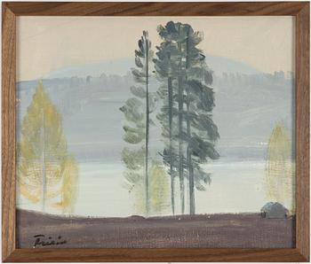 Vera Frisén, Mist over the Lake.