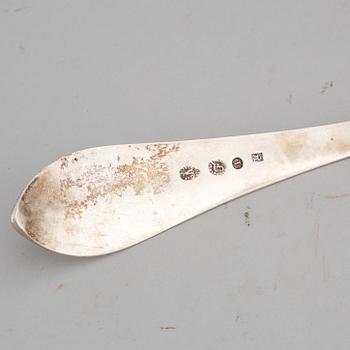 PETER FABRICIUS, a large silver spoon, Copenhagen, probably 1799.