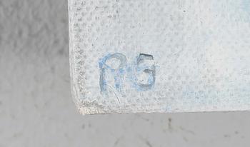 RUTH GOLDMANN-GROSIN, blandteknik, signerad "RG".