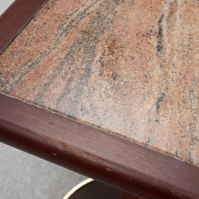 Side tables, a pair, 1970s.