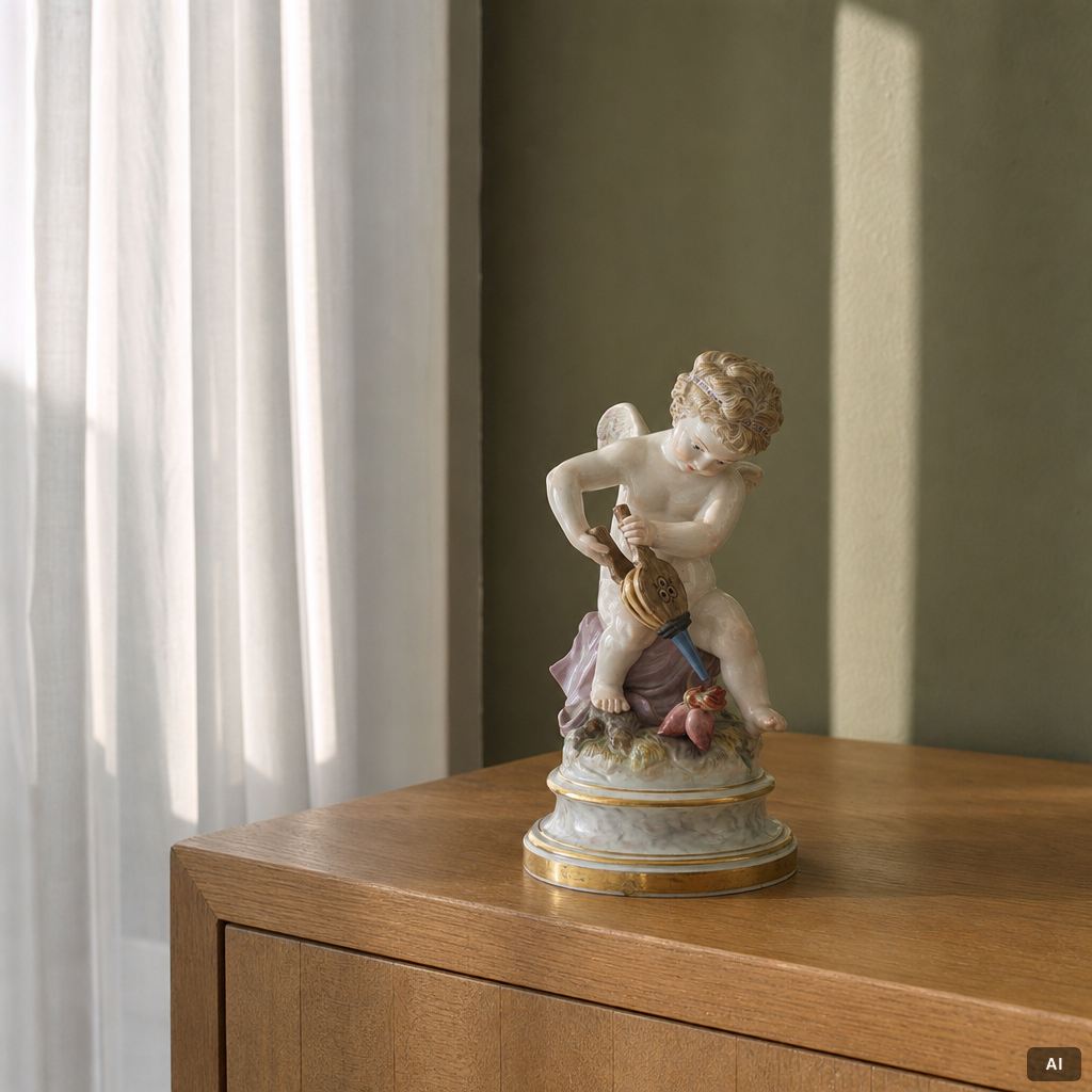 Meissen, Figurin, porslin, omkring år 1900.