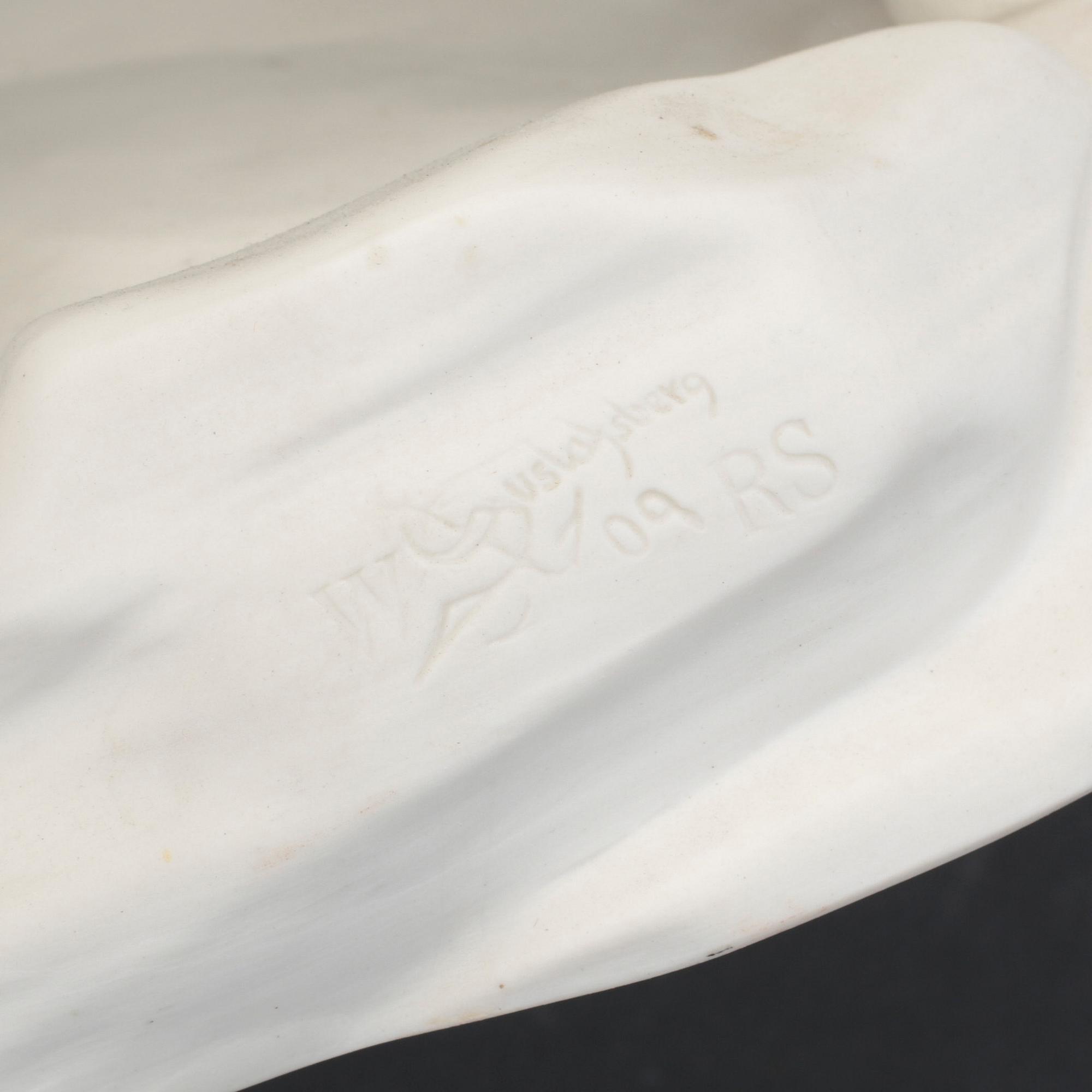 SKULPTUR, parian, efter Per Hasselberg, Gustavsberg, 1909.