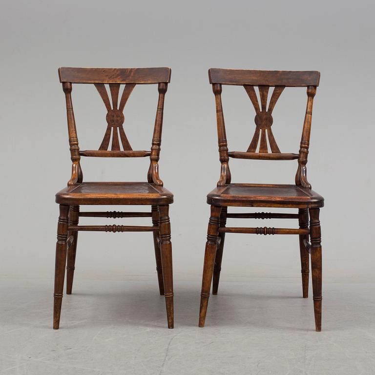 STOLAR, 5 st, Luterma, Estland, omkring 1900.