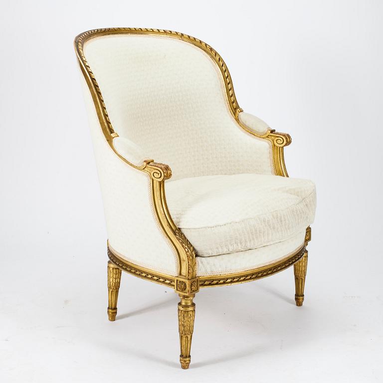 BERGÈRE, Louis XVI-stil, 1900-talets början.