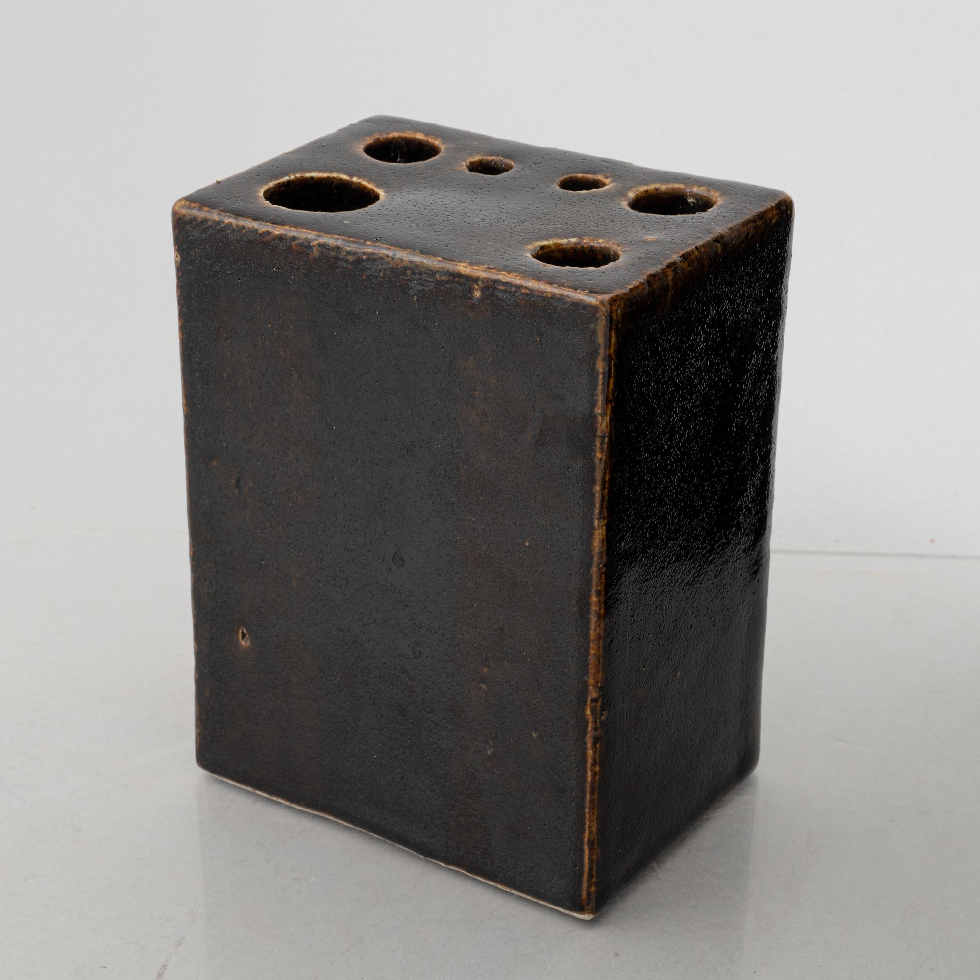 Lisa Larson, a stoneware vase, Gustavsberg Studio.