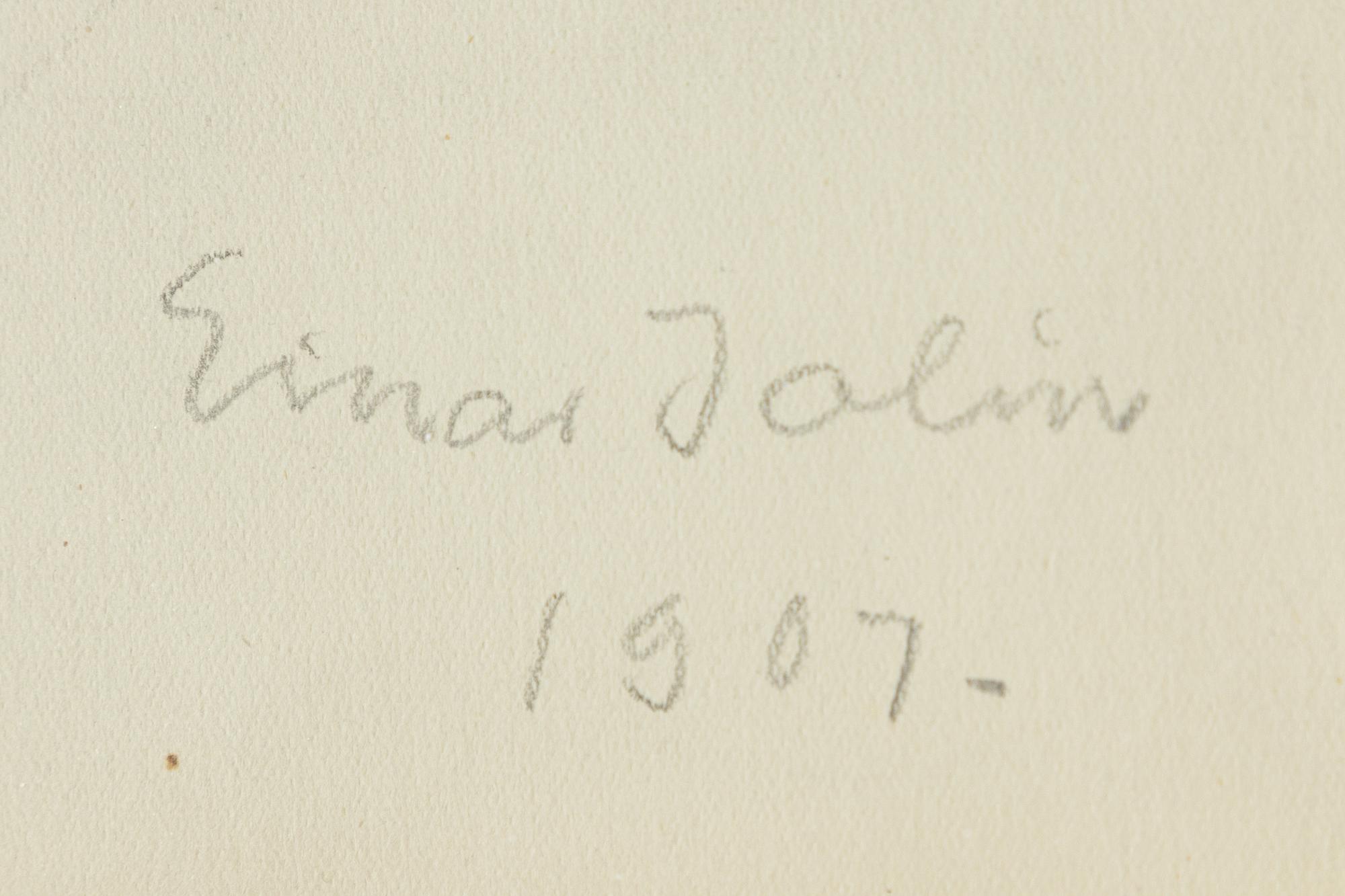 Einar Jolin, Seated Model.