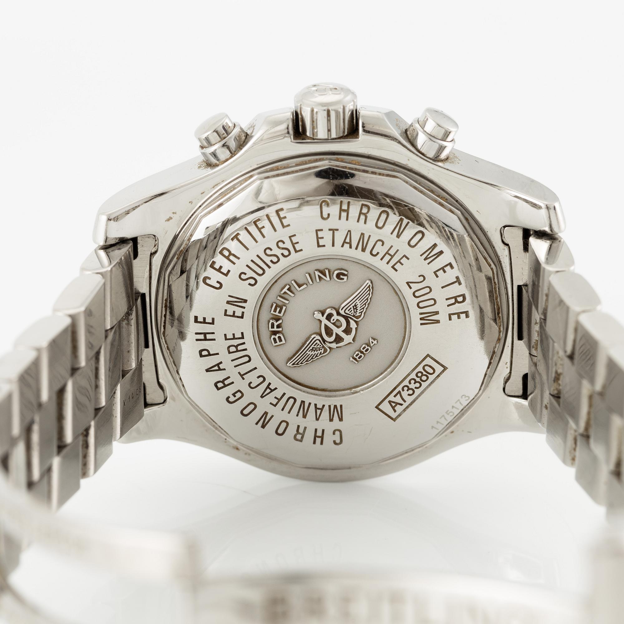 Breitling, Chrono Colt, kronograf, armbandsur, 41,1 mm.