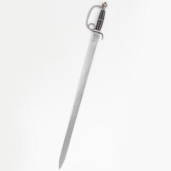 A German sabre and a hunting sword.
