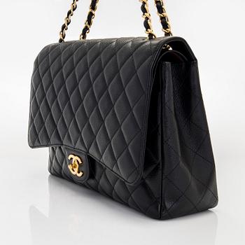 Chanel, a 'Double Flap Bag Maxi' bag, 2013-2014.