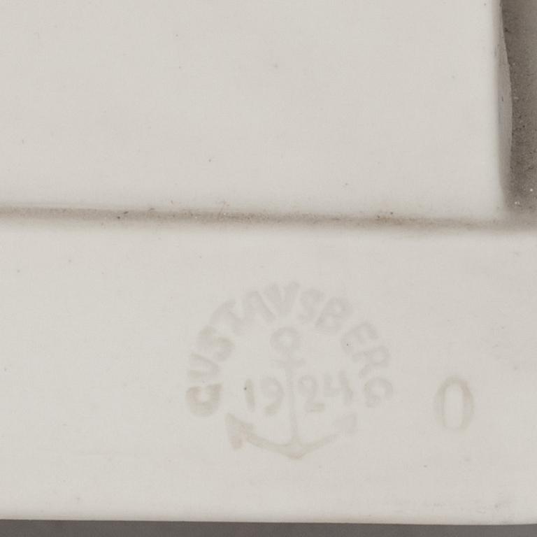 FIGURIN, parian, Gustavsberg, 1924.