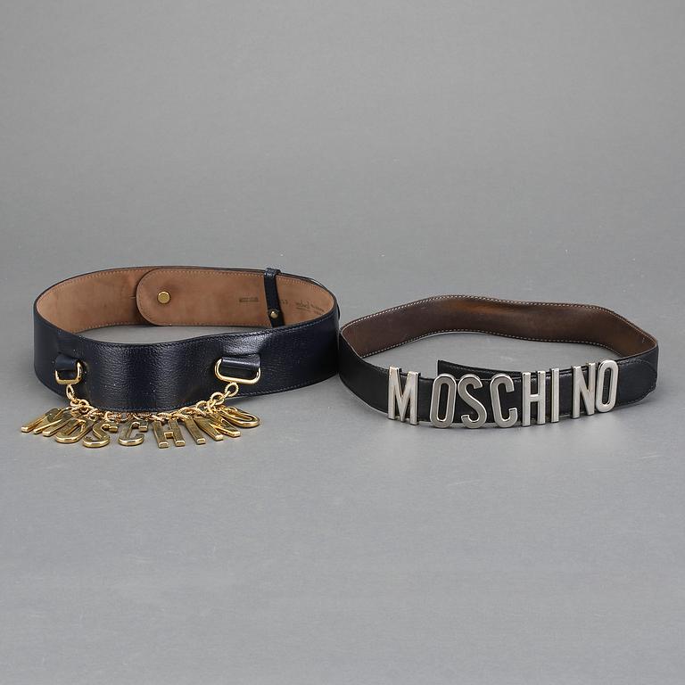 SKÄRP/BÄLTE, 2 st, Moschino.