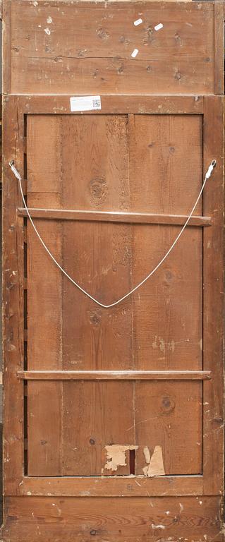 SPEGEL, sengustaviansk, signerad EL (Eric Löfgren), Stockholms hallstämpel 179?.