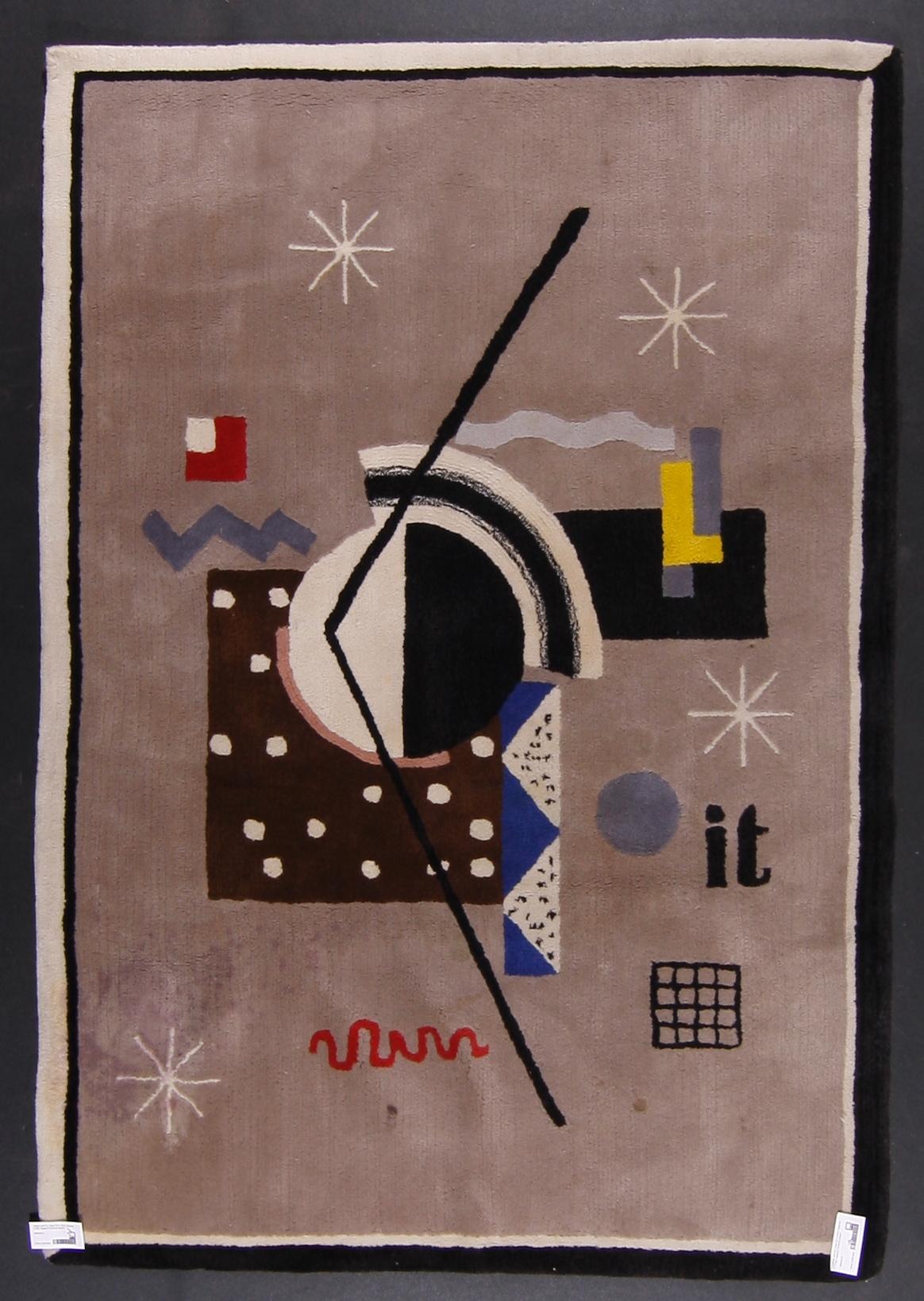 MATTA. Tuftad. Signerad it (efter Ingegerd Torhamns design). 201 x 139,5.