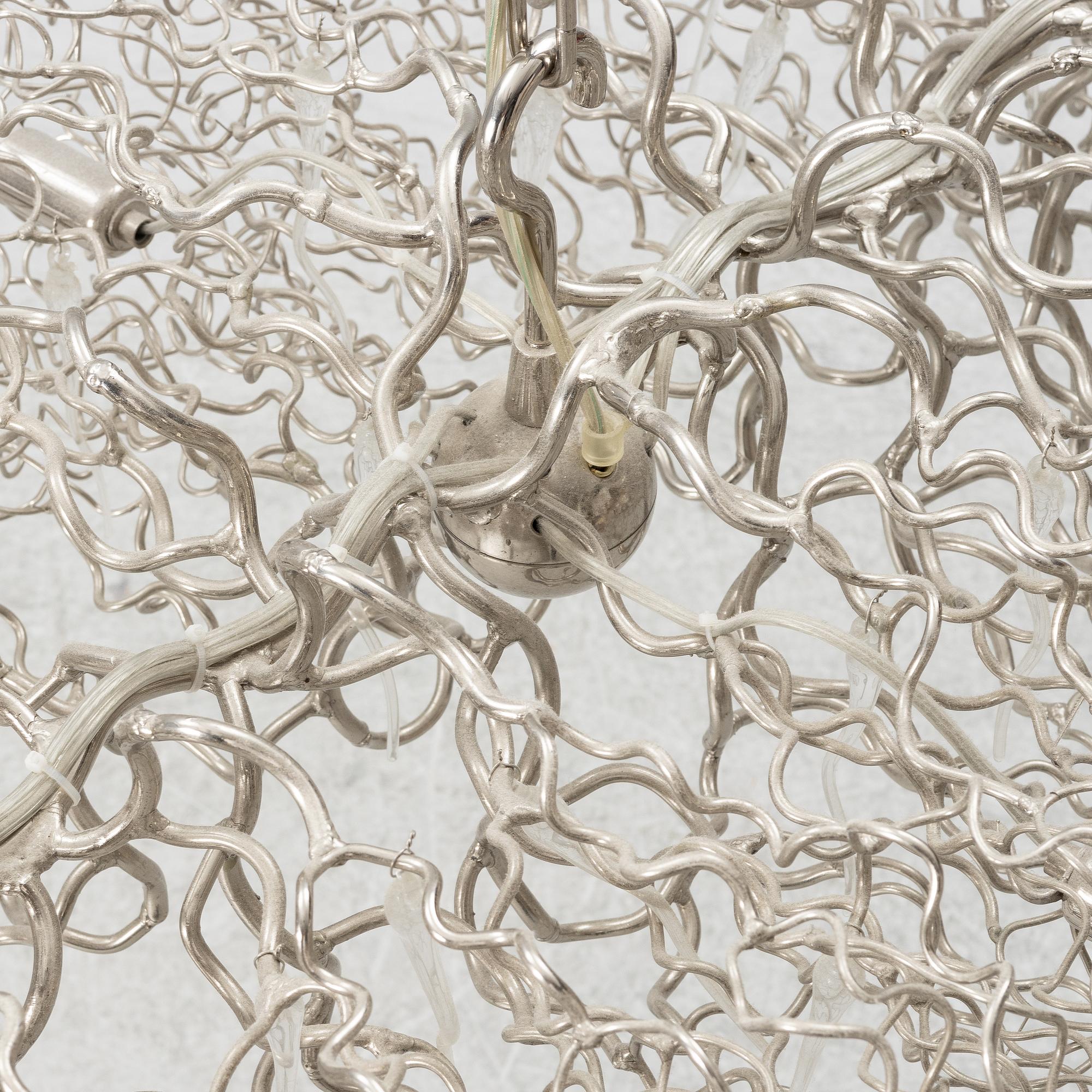 Wiliam Brand & Anette van Egmond, Chandelier, "Hollywood", Brand van Egmond, Netherlands.