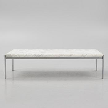 Poul Kjaerholm, a model PK63A coffee table, Fritz Hansen, Denmark 1984.