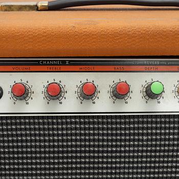 Orange, "Custom Reverb Twin",  gitarrförstärkare, modell 125, England, 1970-tal.
