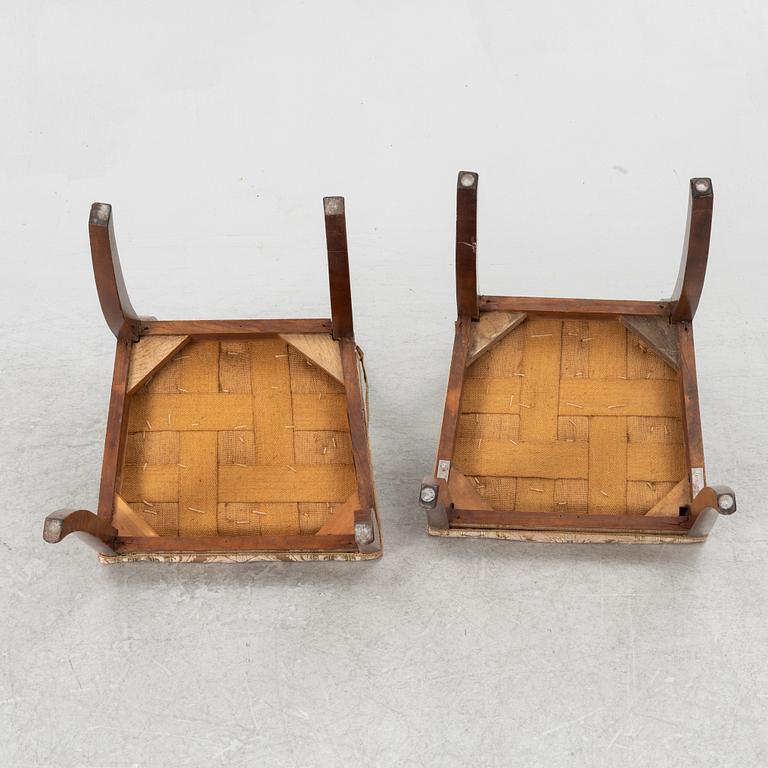 Chairs 5 pcs, second half of the 19th century.